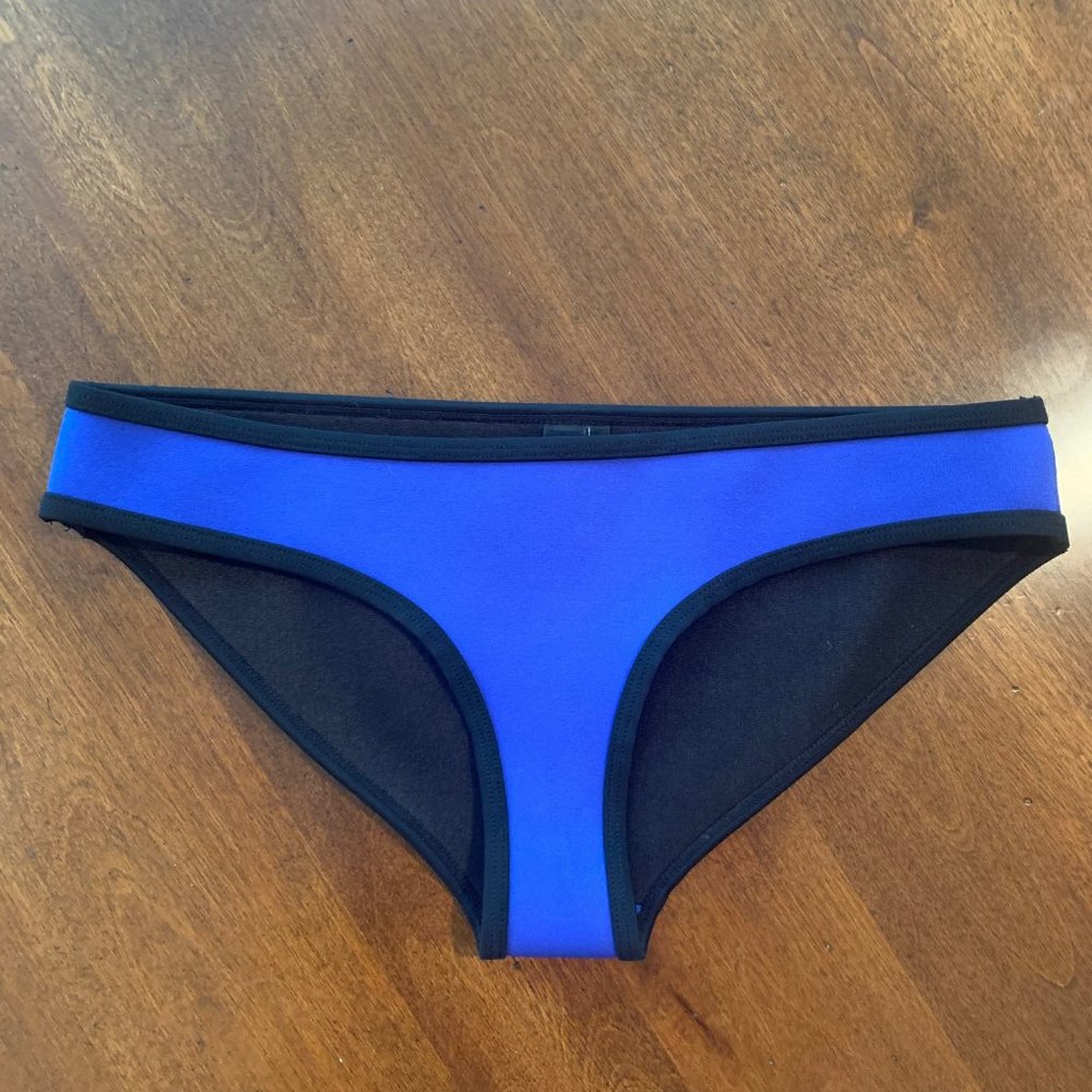 Blue Triangl Bikini Bottom